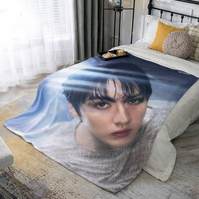 LEE KNOW STRAY KIDS BLANKET FLANNEL FAN GIFT STAY CUSTOM ANY