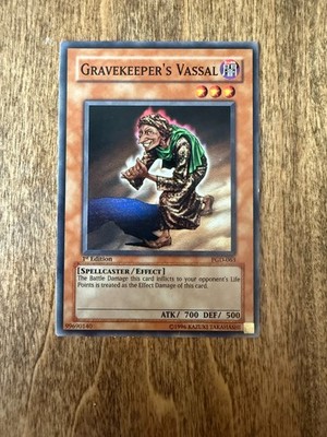 Gravekeeper's Vassal PGD-063 Pharaonic Guardian 1st Edition