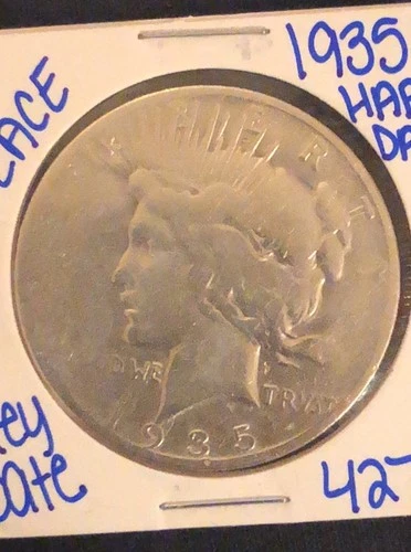 1935-S PEACE SILVER DOLLAR ~ VF+~NICE COIN Priced To Sale