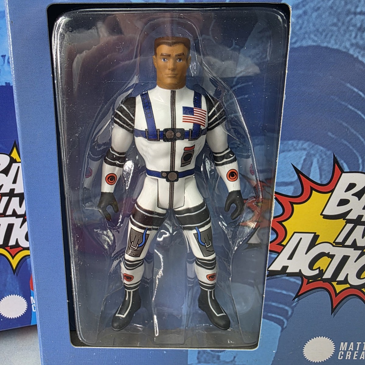 Back In Action Big Jim Pulsar Major Matt Mason Figure Set Secret