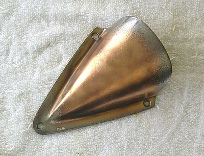 VINTAGE PERKO #3 VENT, Chrome Plated Bronze Cover Cowl