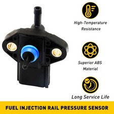 Fuel Injection Rail Pressure Regulator Sensor For 2007-2014 Ford Mustang Durable