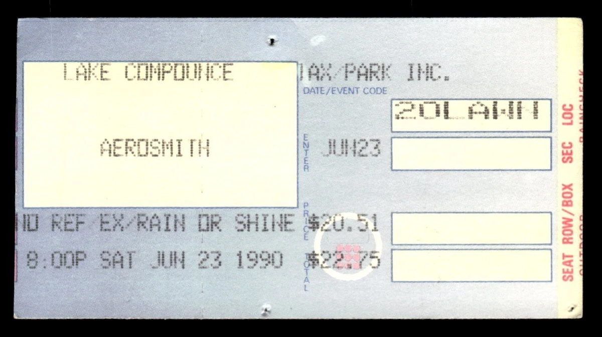 Aerosmith Concert Tickets for sale | eBay