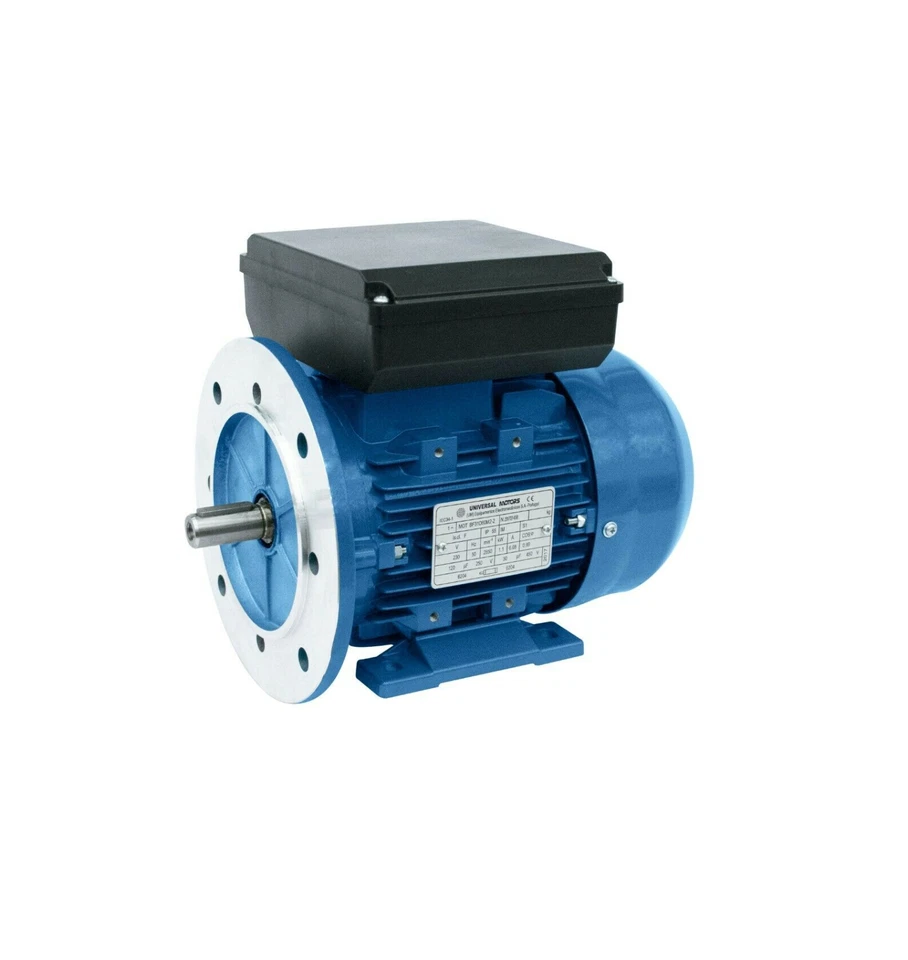 HIGH QUALITY DUAL CAPACITOR SINGLE PHASE ELECTRIC MOTOR 1400RPM 2800RPM PH 230V - Image 4 of 4