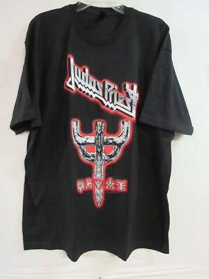Judas Priest Firepower Album Logo T-Shirt - Official Men's Black Tee, Size XL, Band Merchandise - View #7