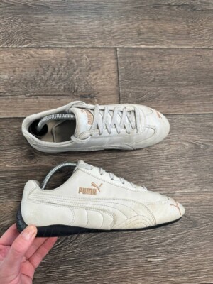 vintage puma speed cat white leather men eu41 us8,5 uk7,5 y2k