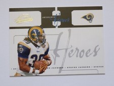 2005 Steven Jackson Absolute Memorabilia Absolute Heroes Card AH-22 #063/250