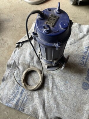 Submersible Sewage Pump 5hp 460V 3phase 2.5'' discharge 20' cord