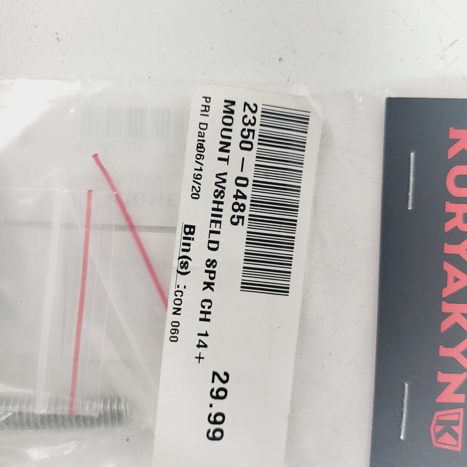 Kuryakyn Chrome Fairing Windshield Mounting Spikes Fits 20142023