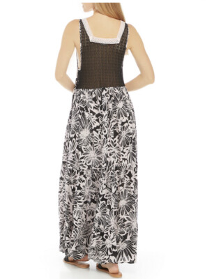 free people tiers for you maxi dress Free People Tiers For You Printed Maxi Dress In Sky Blue