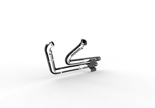 SLIP ON PIPE MUFFLER EXHAUST FIT Softail 2012-2013 Blackline 2012-17 Slim FLS M2 - Picture 7 of 9