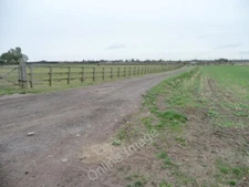 Photo 6x4 Track towards Carr Lane East Lound Fenced on the north side bec c2011