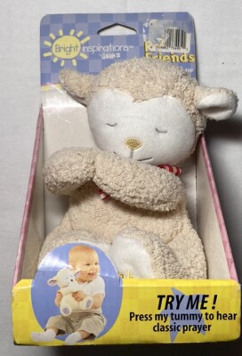 Vintage 2002 Prayer Friends Leah Lamb/Sheep Bright Inspirations Kids II Works