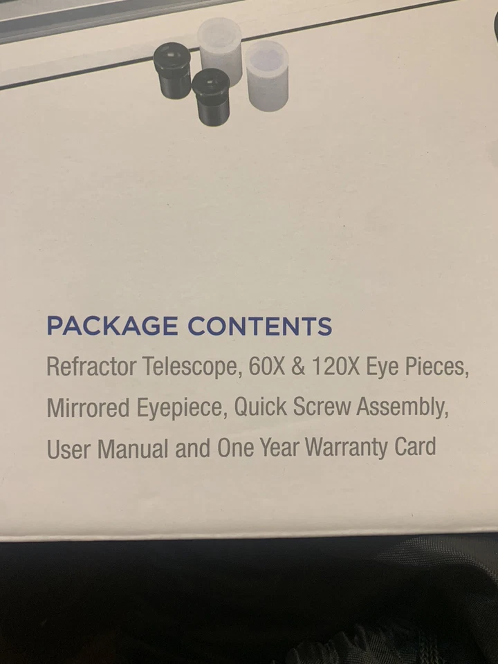 Vivitar TEL-50600 50mm Refractor Telescope - Image 4 of 4