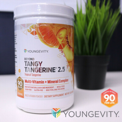 Youngevity Dr. Wallach Beyond Tangy Tangerine BTT 2.5 Canister