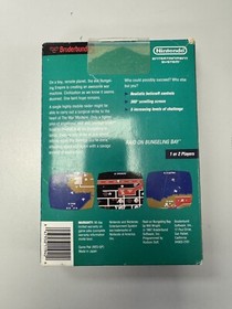 NES Raid on Bungeling Bay CIB Complete With Box Game Manual 5 Screw W/ Hangtab