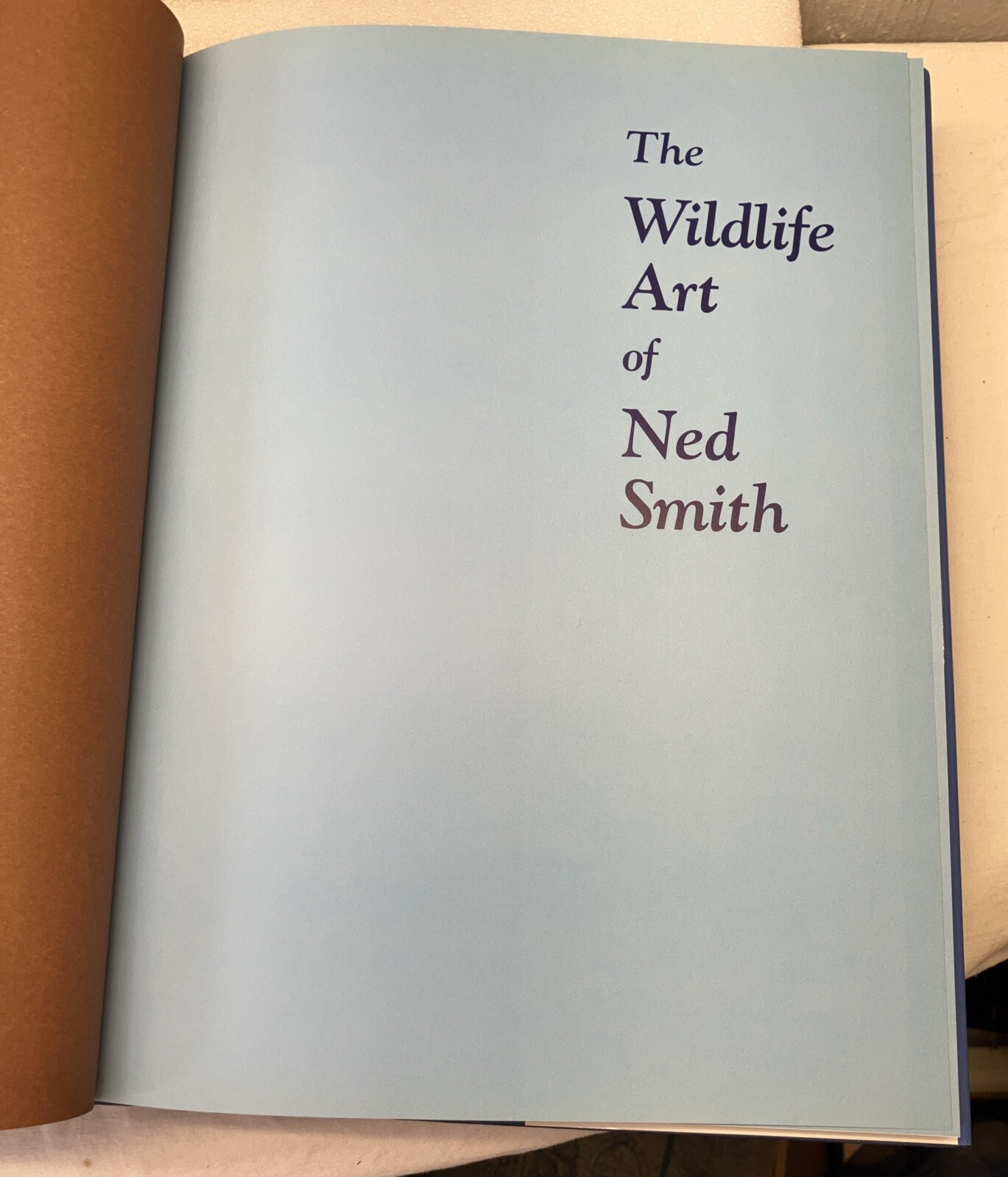 The Wildlife Art of Ned Smith by Scott Weidensaul (SIGNED) HC/DJ 2003