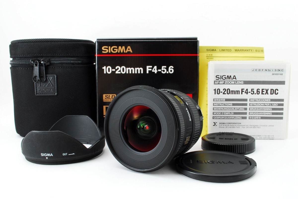 Sigma 10-20mm f/4.0-5.6 HSM EX DC Lens For Nikon From Japan Sigma 10-20mm f/4.0-5.6 HSM EX DC Lens For Nikon From Japan