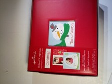 Hallmark Christmas Instant Scrapbook Photo Album 20 Design  Embellished 7x6  