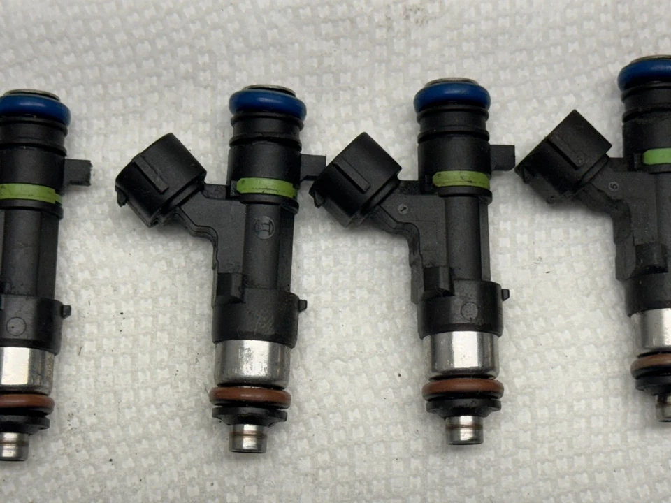 Inyectores de combustible Nissan OEM 0280158005 16600-7Y000 3,5 L 4 un. OEM Altima Máxima Foto 3 de 4