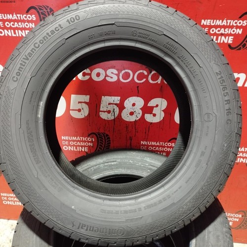 2x 215 65 R16C 106T CONTINENTAL CONTI VAN CONTACT 100 8.2/8.2MM REF. 13907 - Imagen 5 de 8