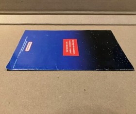 Nintendo NES Advantage Joystick Controller Original User Manual Instructions