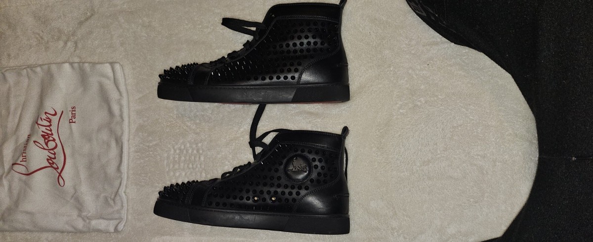 size 42 red bottom shoes