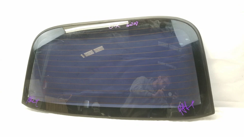 Mercedes W209 CLK350 CLK500 CLK55 2003-2009 convertible ventana trasera cristal #32 Foto 3 de 4