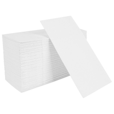  50pcs Disposable Napkins with Pocket Flatware Pocket White Napkin Wedding