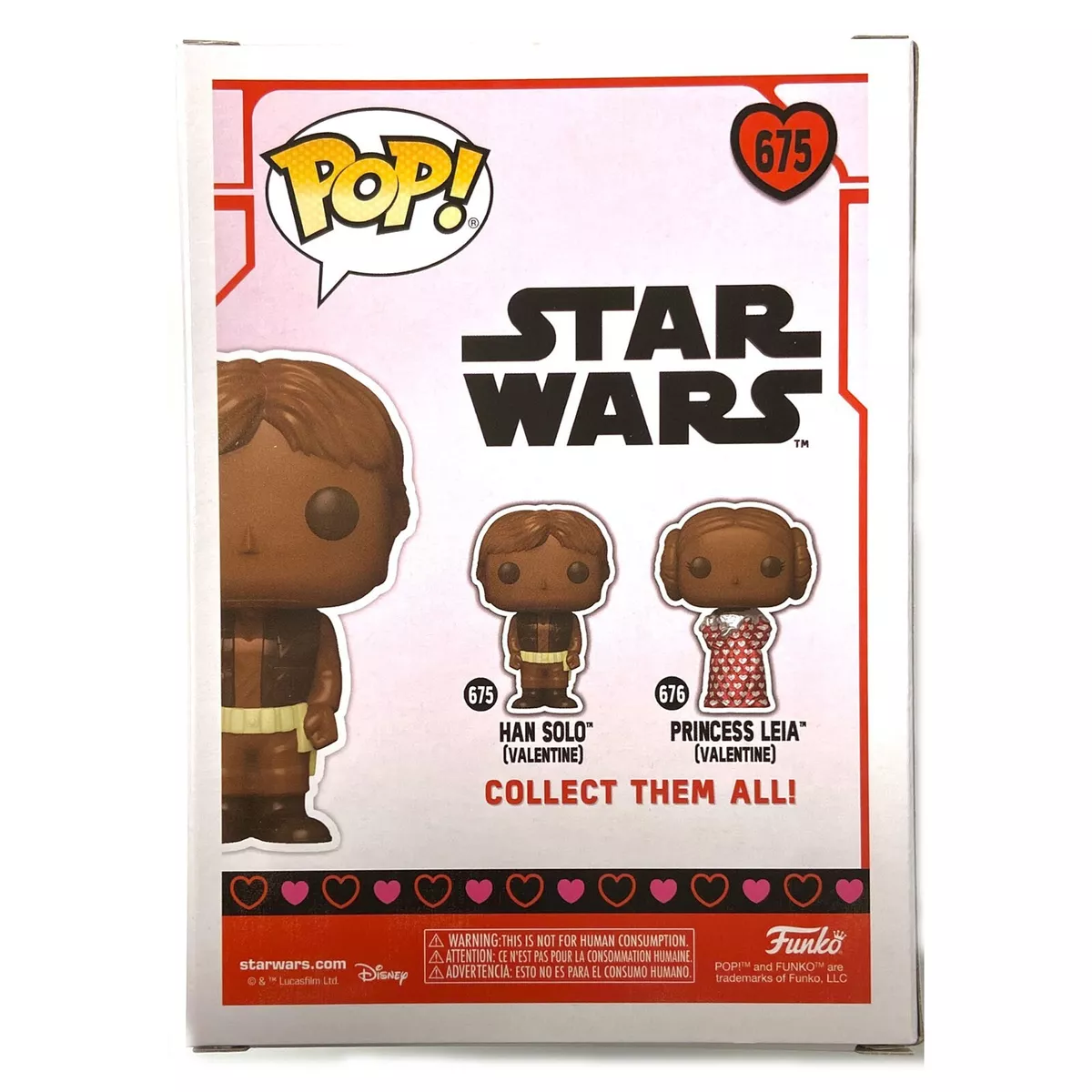 Funko Star Wars POP Han Solo Valentine 2024 Vinyl Figure NEW IN STOCK