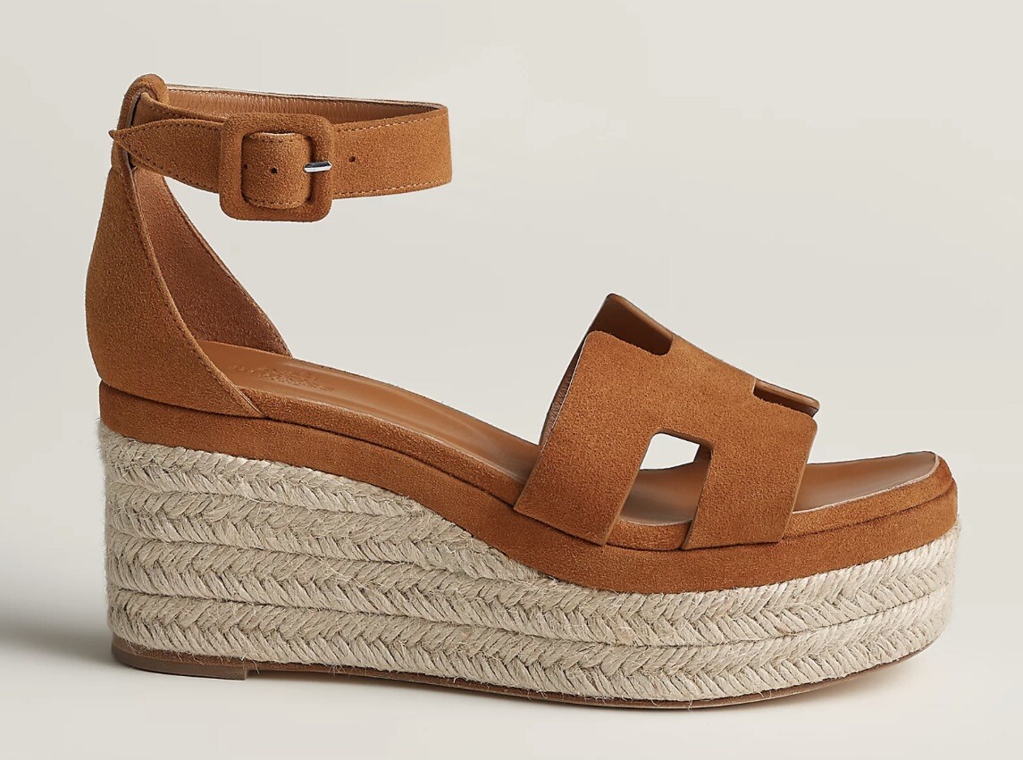 Hermes Elda Espadrille Sandals Size 37 | eBay Hermes Elda Espadrille Sandals Size 37 | eBay