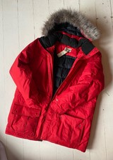 L.l. Bean Coat Men’s Xxl Long Red Baxter State Parka 650 Fill Goose Down $329