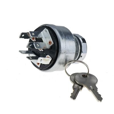 Ignition Switch for John Deere 300 300B 301 301A 302 400 401 500A 510