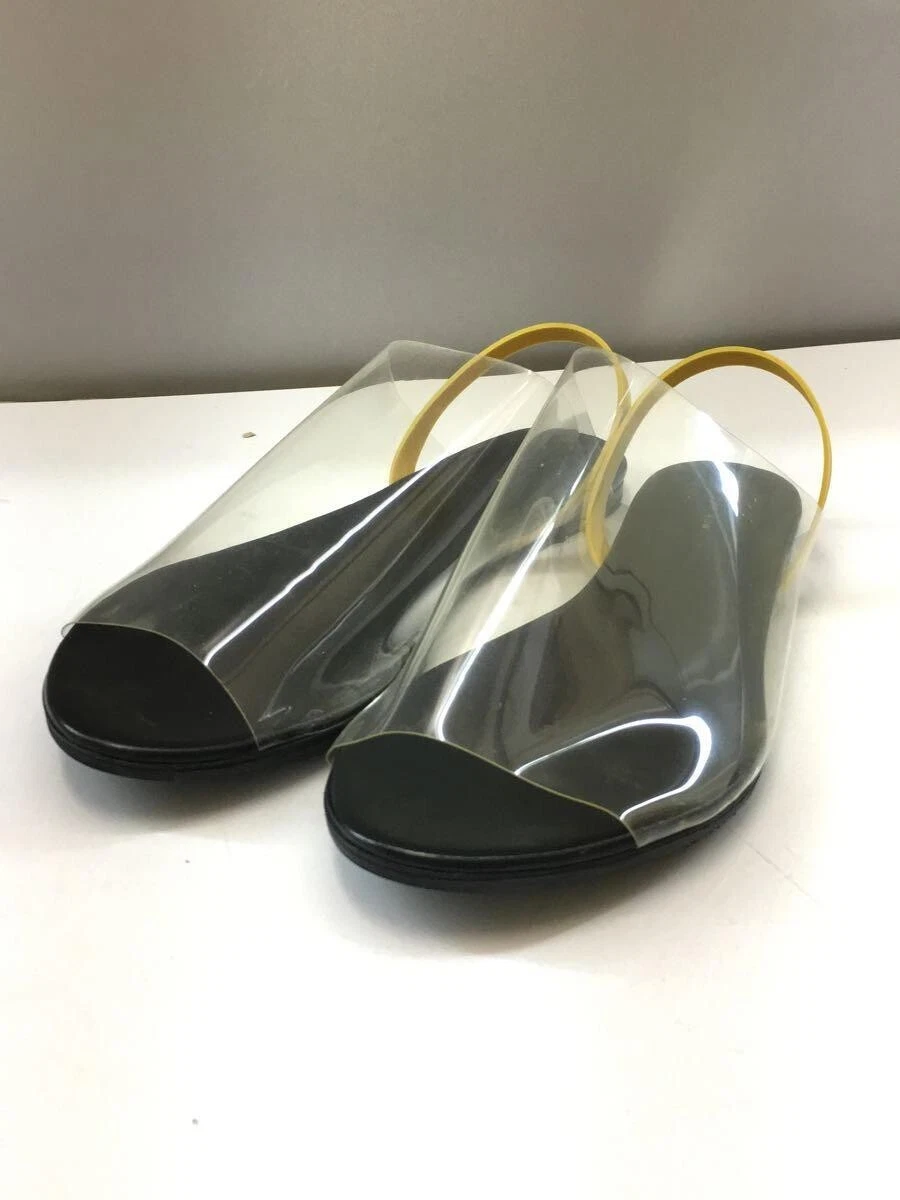 Perspex sandals hotsell flat