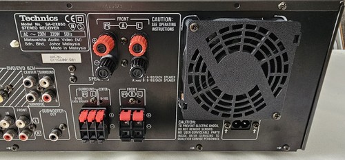 Technics SA-DX850 AV Control Receiver / Amplifier / Verstärker / Fernbedienung - Bild 19 von 23