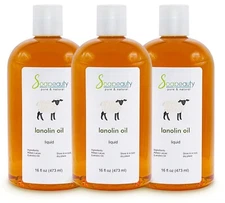 Lanolin Oil USP Grade Moisturizer for Skin Hair 100% Pure & Natural 4 oz to 7 lb