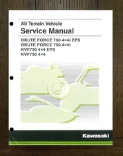 KVF750 ATV Technical Service Manual Fits Kawasaki G H J L KVF 750 2012-2019