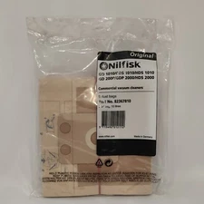 Nilfisk 82367810 Vacuum Bag, Dust, 5 Pack