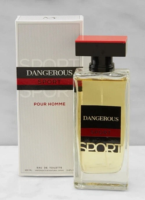 DANGEROUS SPORT POUR HOMME Designer Cologne 3.4 oz Spray by MCH