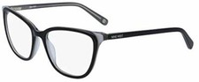 NEW NINE WEST NW 5162 001 Black Grey Eyeglasses 53mm with Case