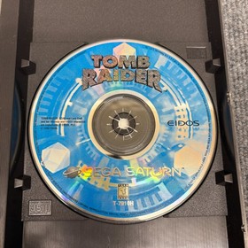 Tomb Raider Sega Saturn Complete w/ Manual CIB VGC