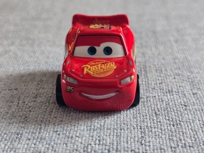 Disney Pixar Cars Mini Racer Rusteze Lightning McQueen Diecast 1:55