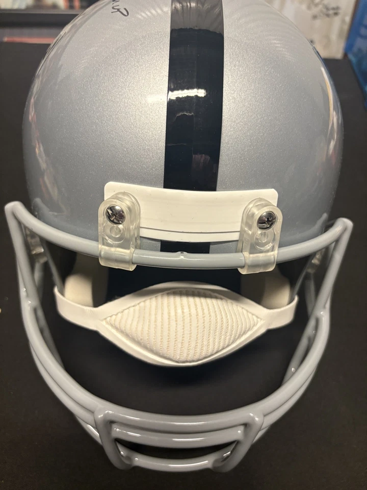 Raiders FRED BILETNIKOFF Firmado F/S Salón 88, SB MVP. ¡Inscripciones de bebé Just Win! Foto 4 de 4