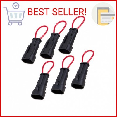 WSDMAVIS 6Pcs Tractor Seat Safety Switch Bypass Plug IP68 Waterproof Safety Swit