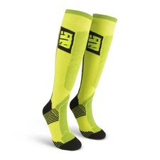509 Acid Green Tactical Sock Full Length Moisture Wicking Lightweight Soft