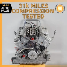 03-13 Bentley Continental GT Flying Spur 6.0L W12 Engine Motor Assembly OEM 31k
