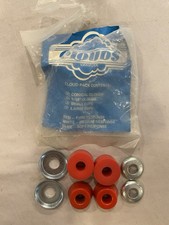 Variflex Clouds skateboard bushings Red VINTAGE pack Of 2 With Original Package Variflex Clouds skateboard bushings Red VINTAGE pack Of 2 With Original Package - Image 1