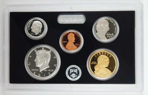 2012 U.S. Mint 14-Coin SILVER PROOF SET Box + COA C2317 - Picture 2 of 7