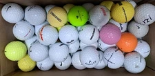 Lot/70 Hit Away Range Practice Used Golf Balls Multi Grades Brands Exact Ones B