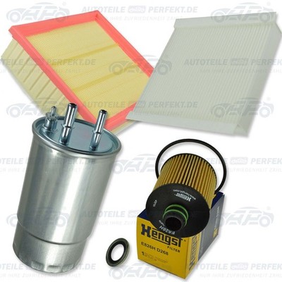 Inspektionskit Filter Satz Paket S (P) FIAT DOBLO OPEL COMBO D 1,6D+ a m.S/S